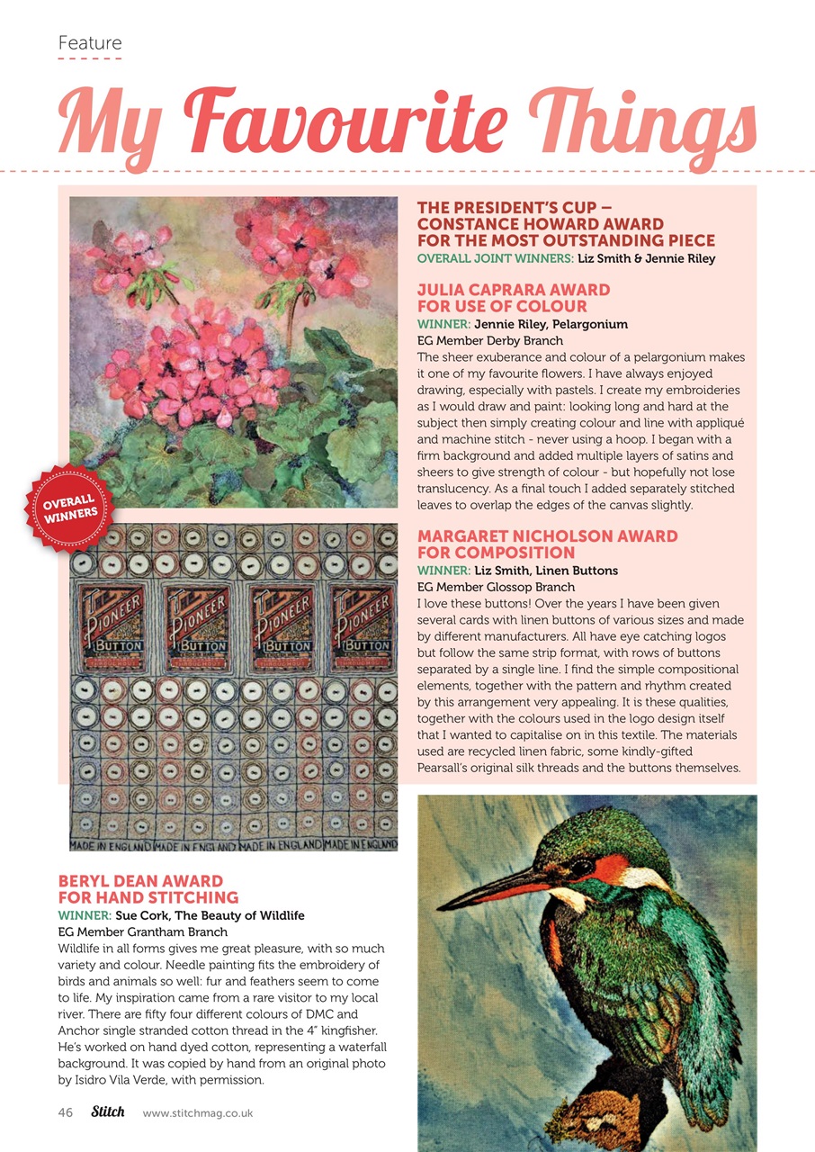 Stitch magazine Preview Pages