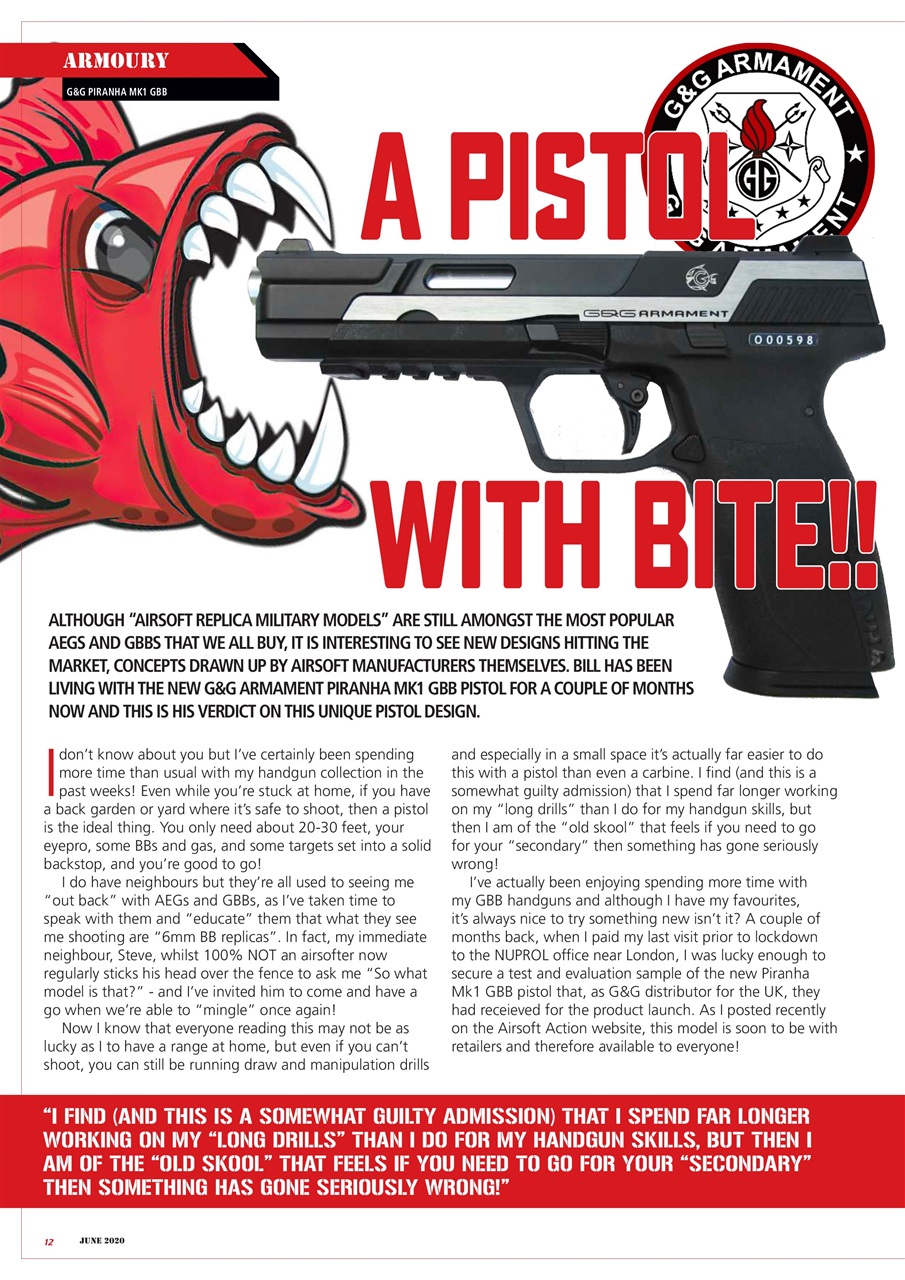 Airsoft Action Preview Pages