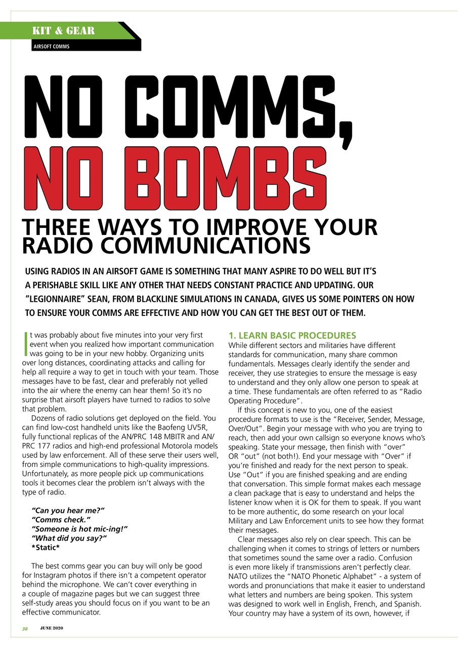 Airsoft Action Preview Pages