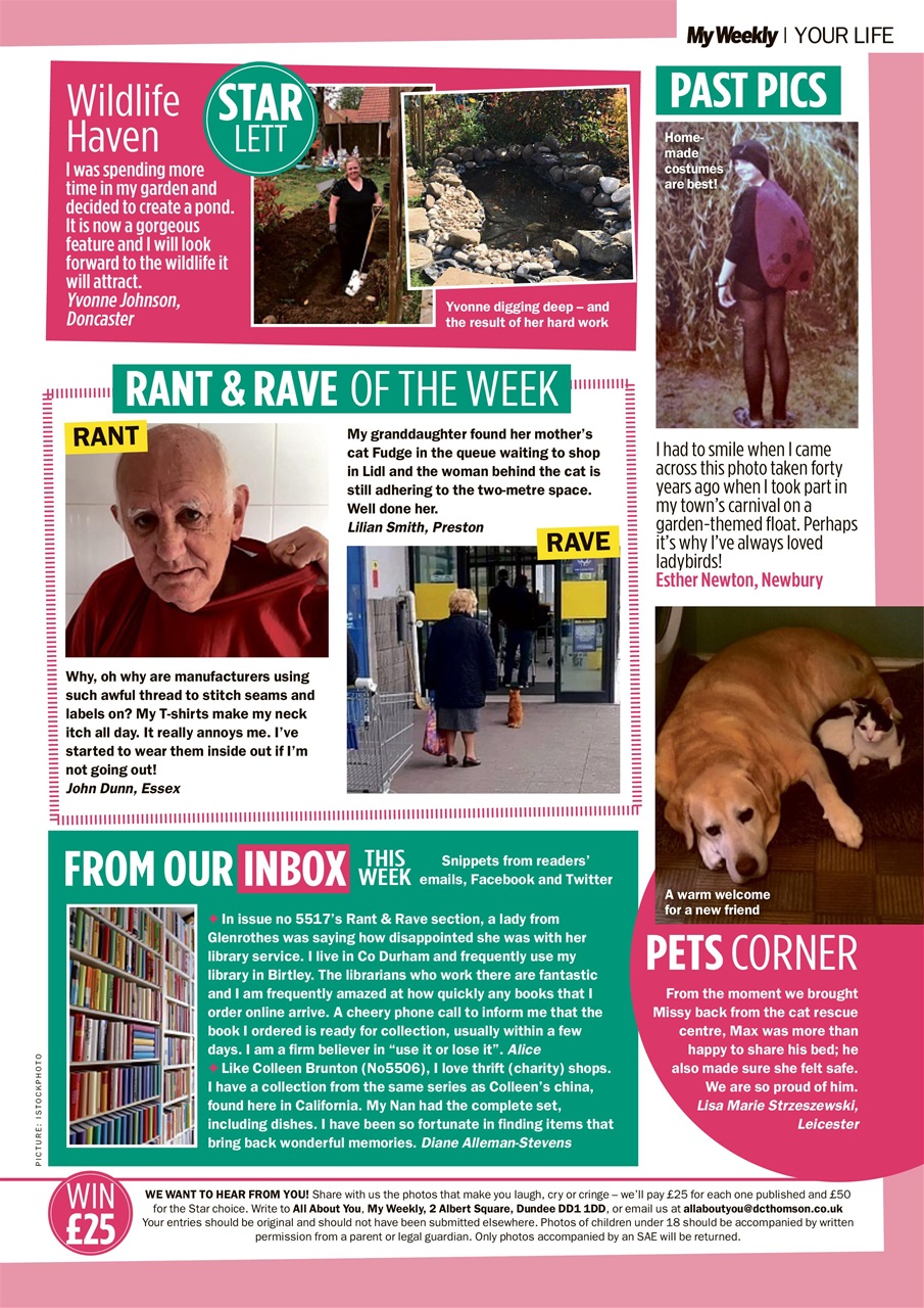 My Weekly Preview Pages