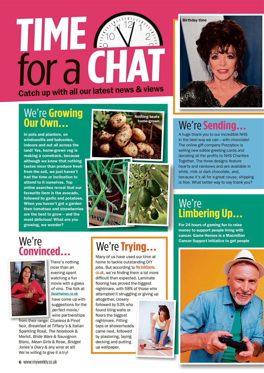 My Weekly Preview Pages