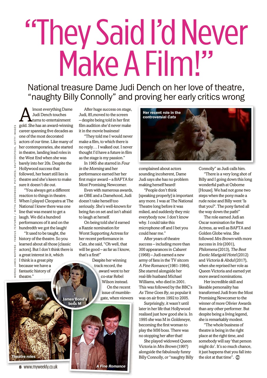 My Weekly Preview Pages