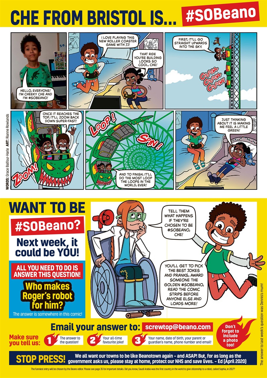 Beano Preview Pages