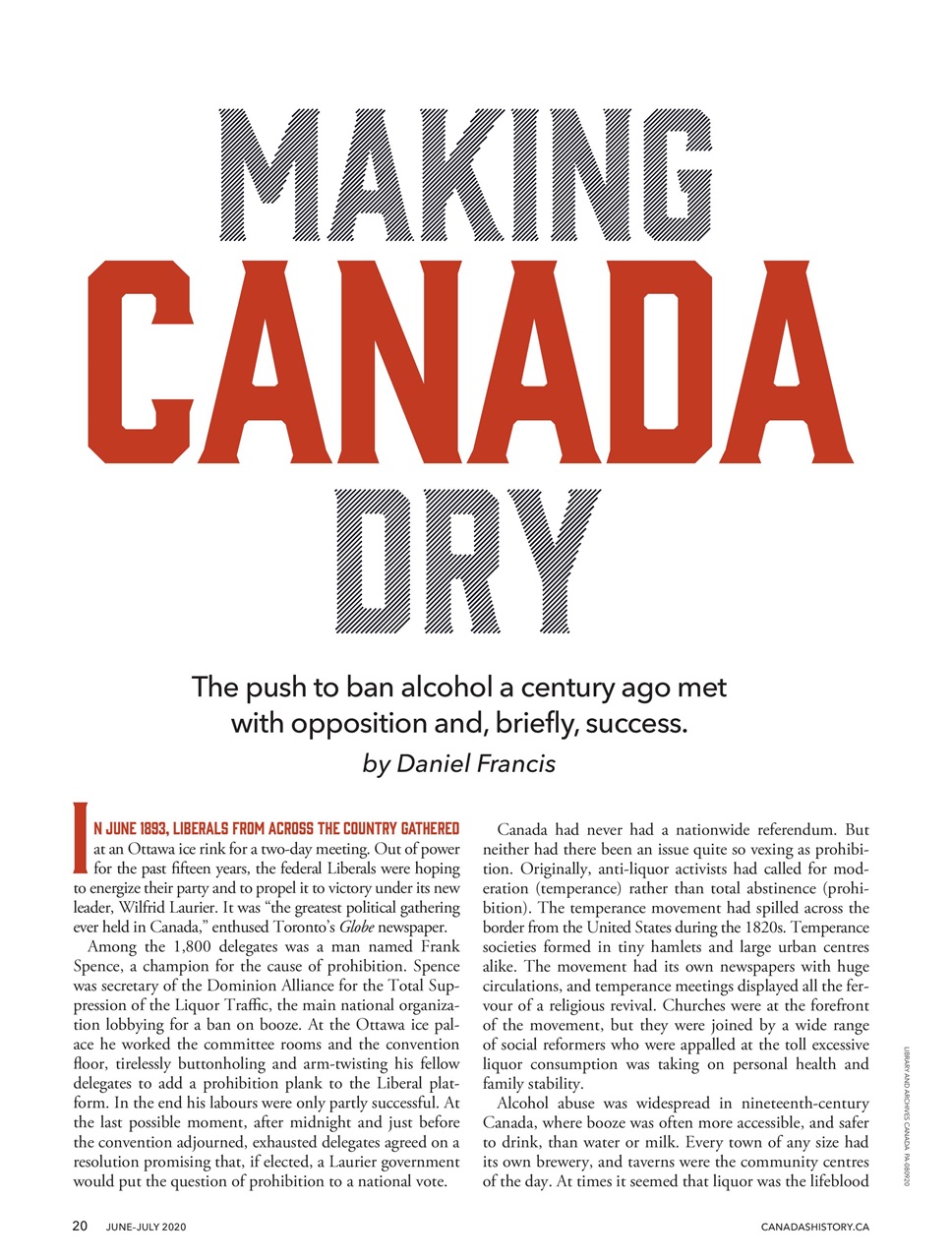 Canada's History Preview Pages