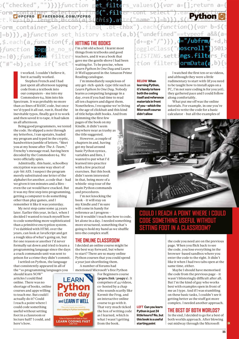 PC Pro Preview Pages