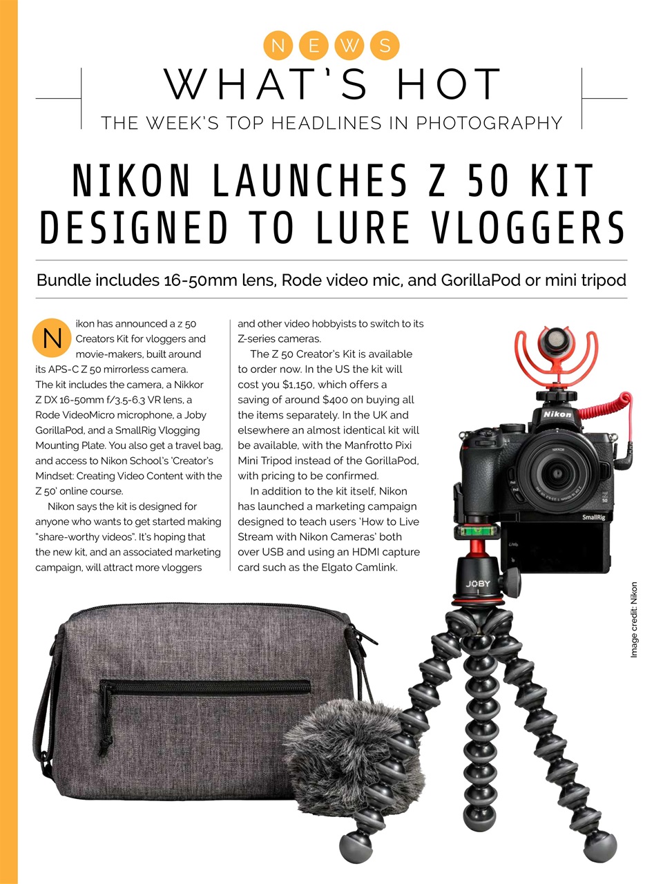 Photography Week Preview Pages