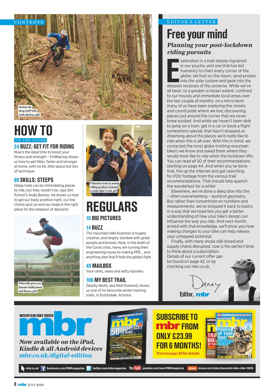 Mountain Bike Rider Preview Pages