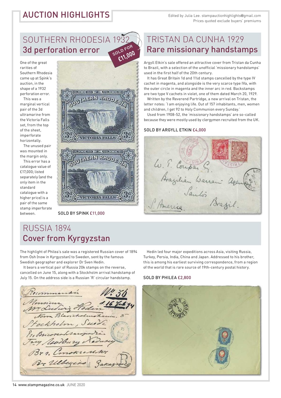 Stamp Magazine Preview Pages