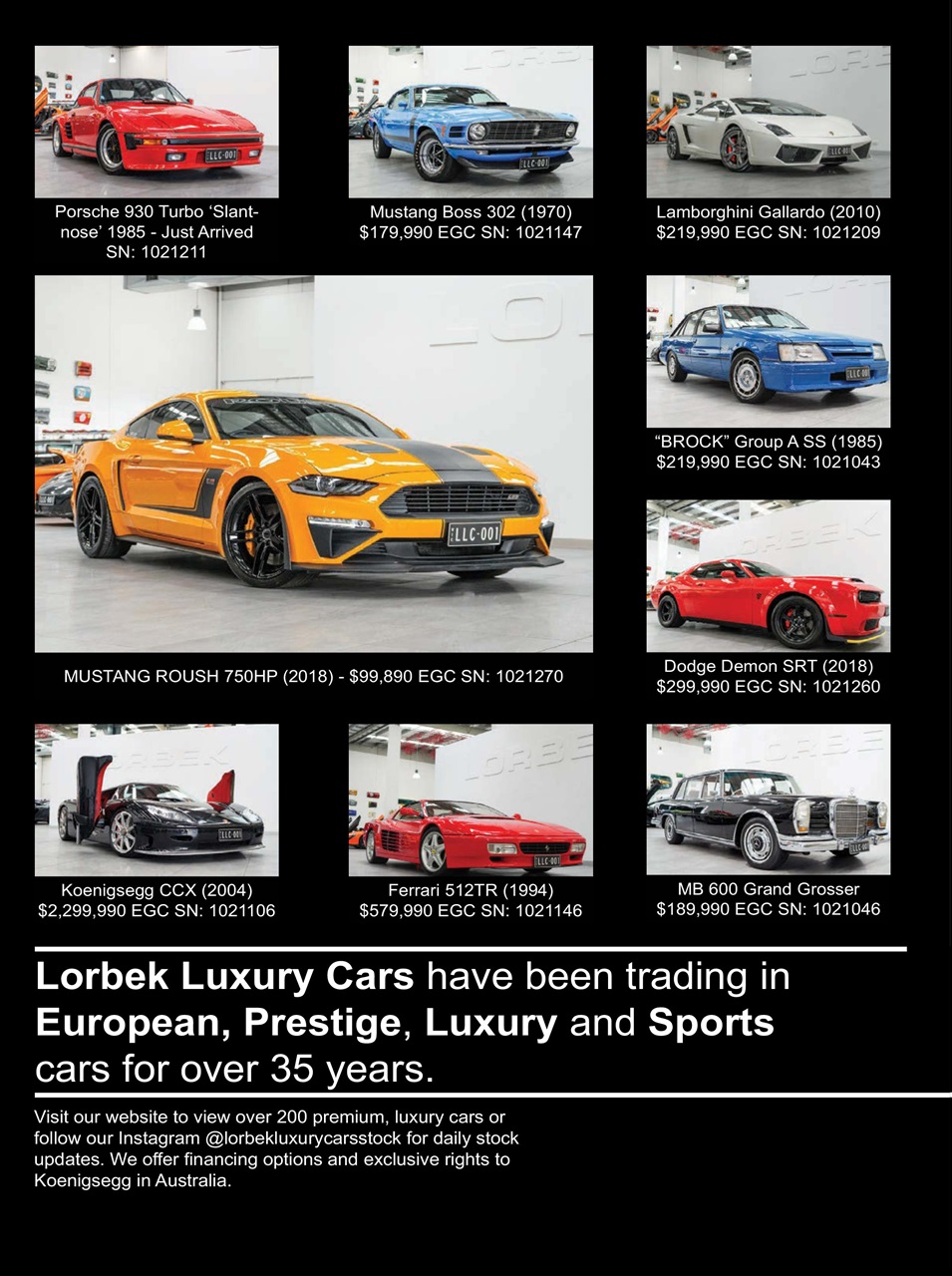 JUST CARS Preview Pages