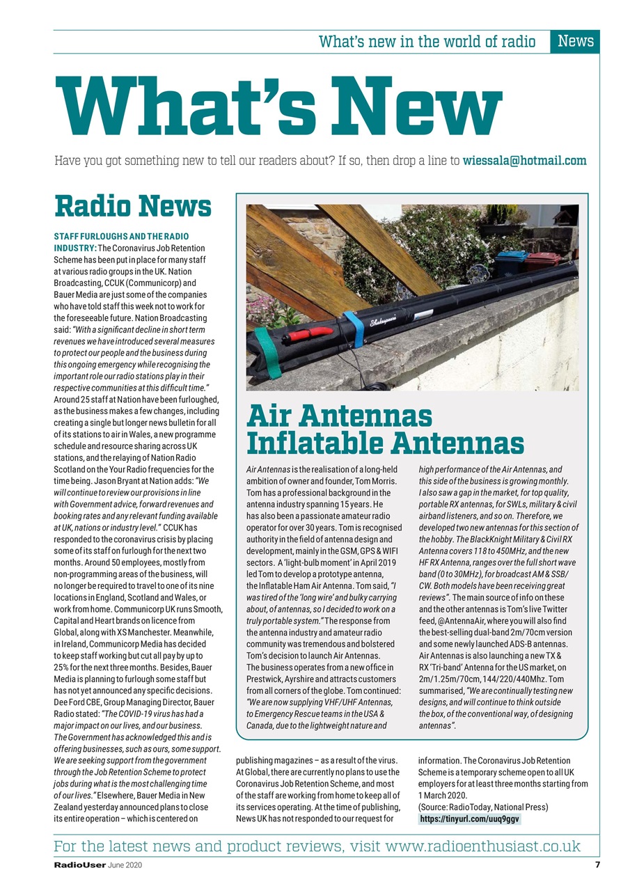 Radio User Preview Pages