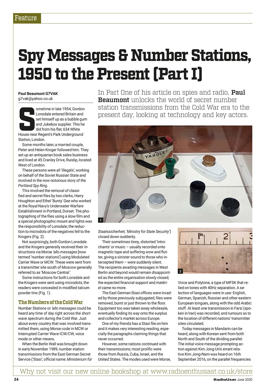 Radio User Preview Pages