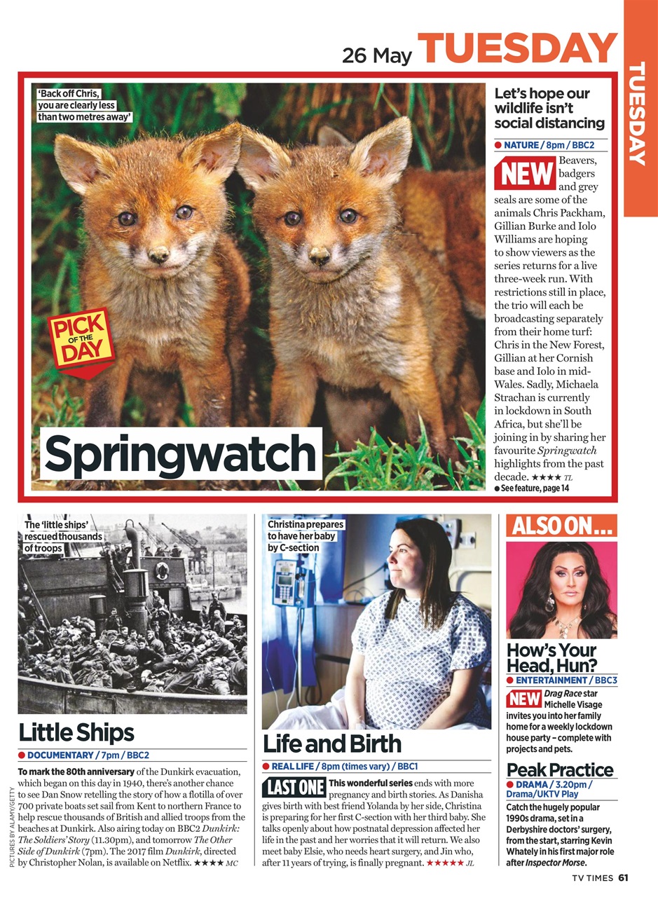 TV Times Preview Pages