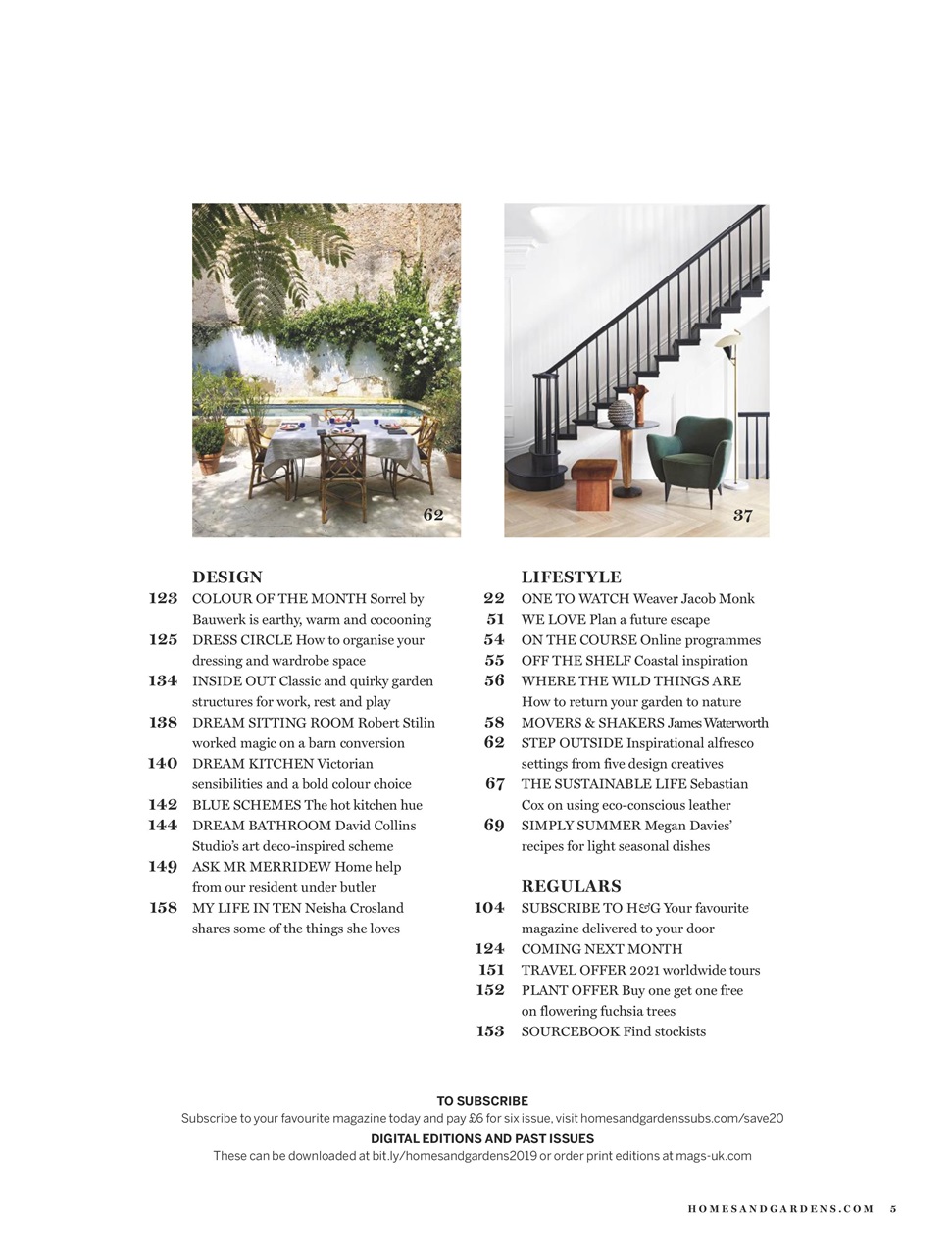 Homes & Gardens Preview Pages