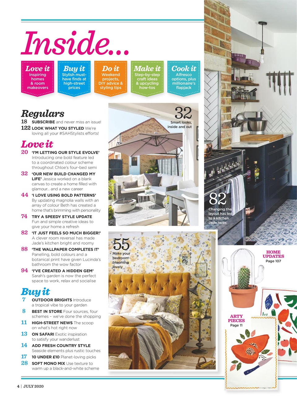 Style at Home Preview Pages