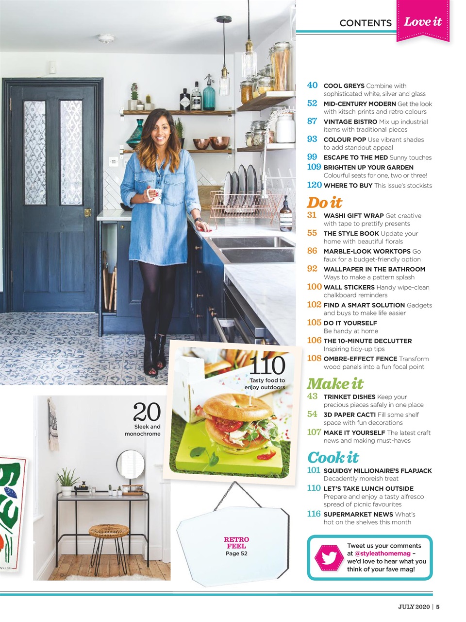 Style at Home Preview Pages