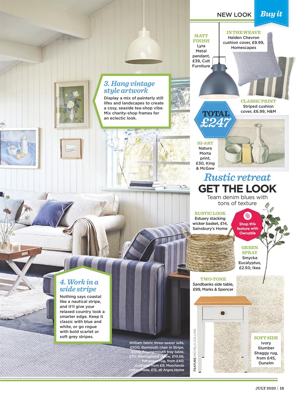 Style at Home Preview Pages