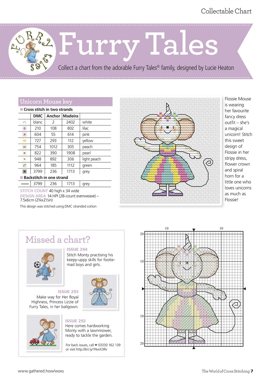 The World of Cross Stitching Preview Pages