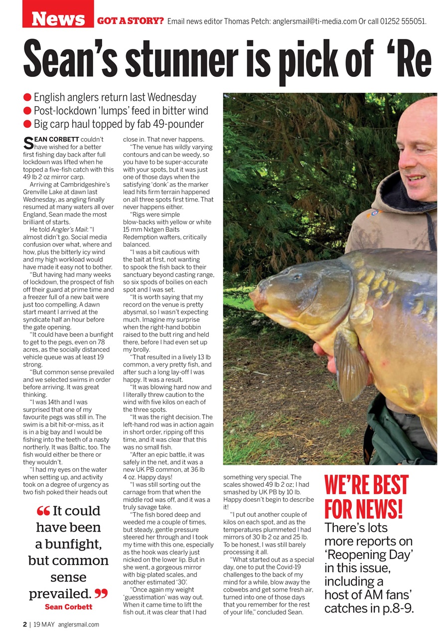 Anglers Mail Preview Pages