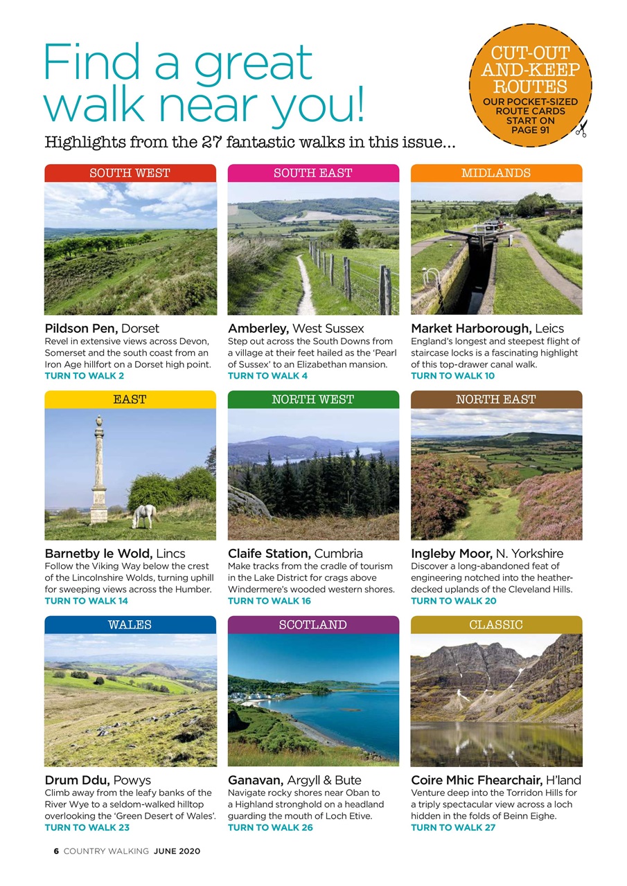 Country Walking Preview Pages