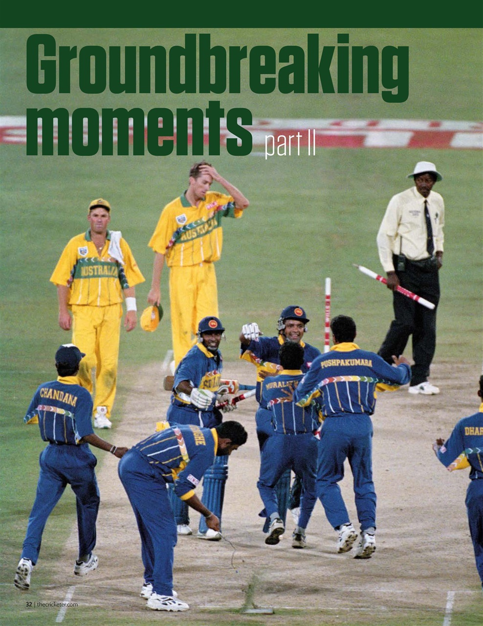 The Cricketer Magazine Preview Pages