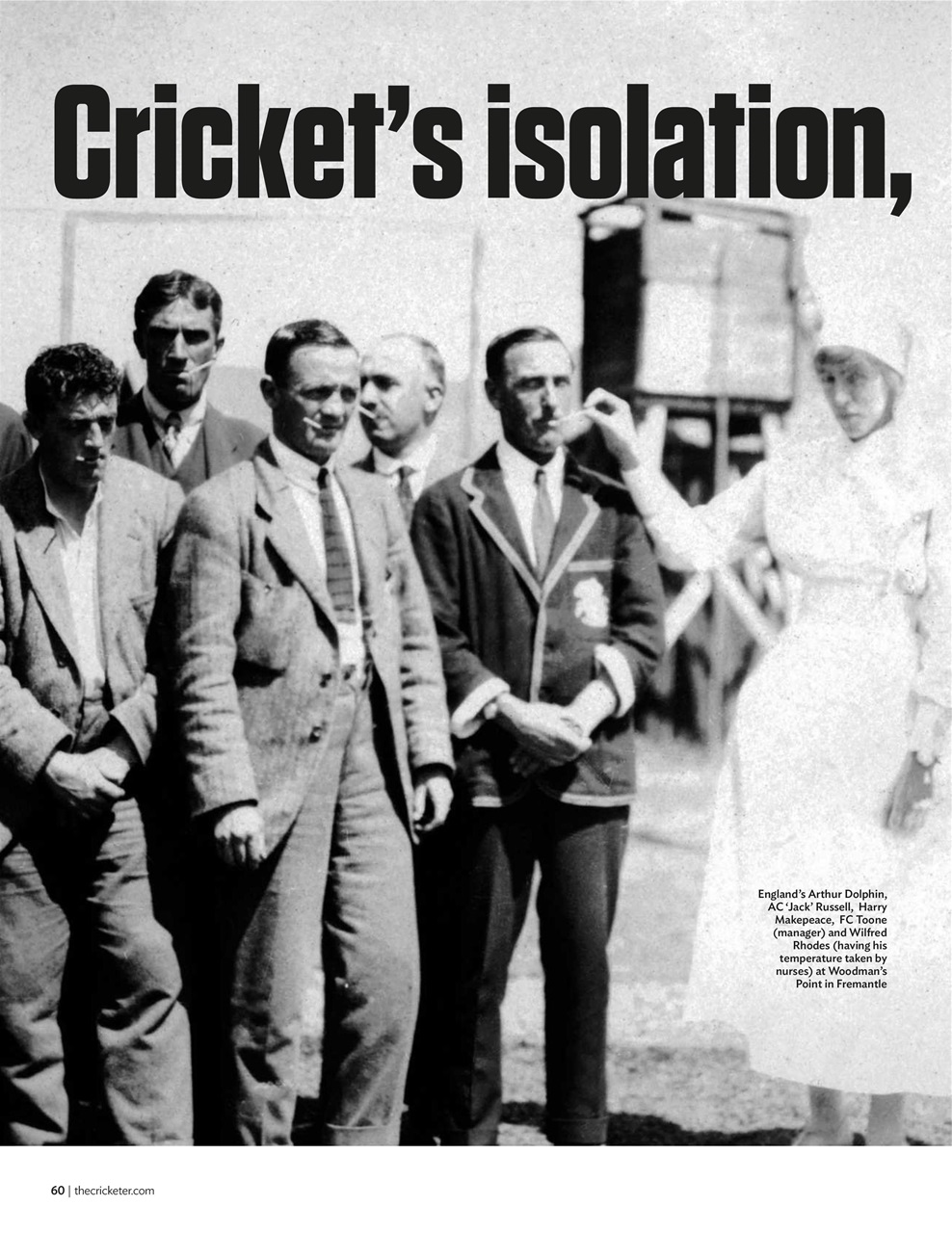 The Cricketer Magazine Preview Pages