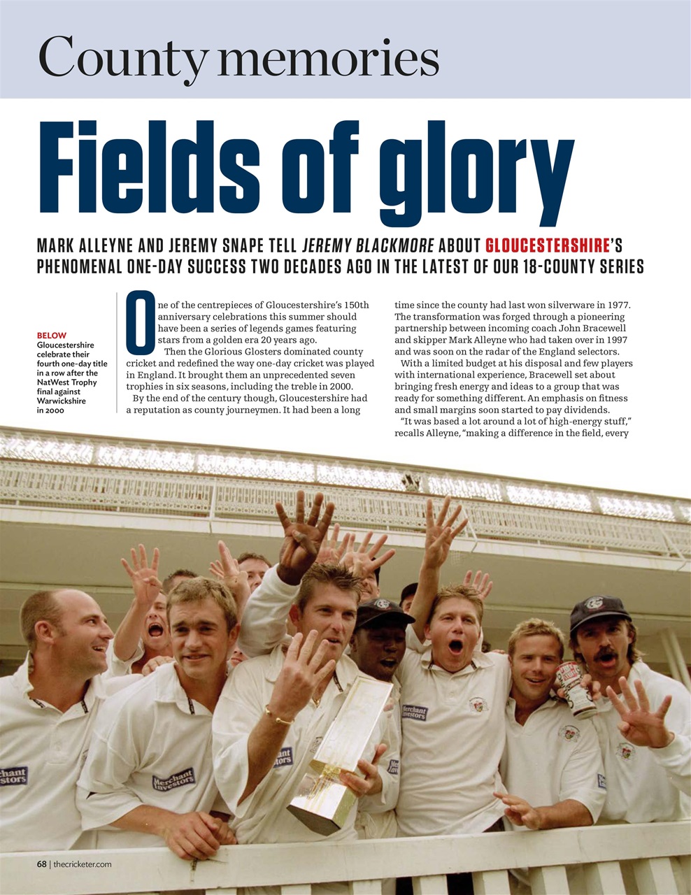 The Cricketer Magazine Preview Pages