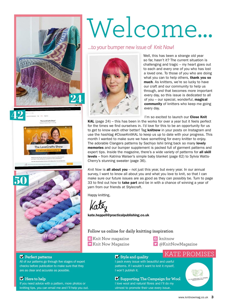 Knit Now Preview Pages