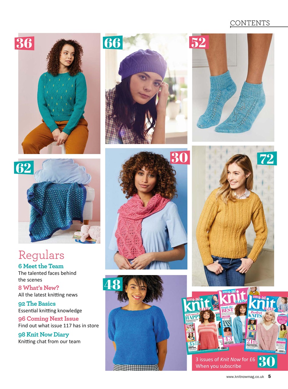 Knit Now Preview Pages
