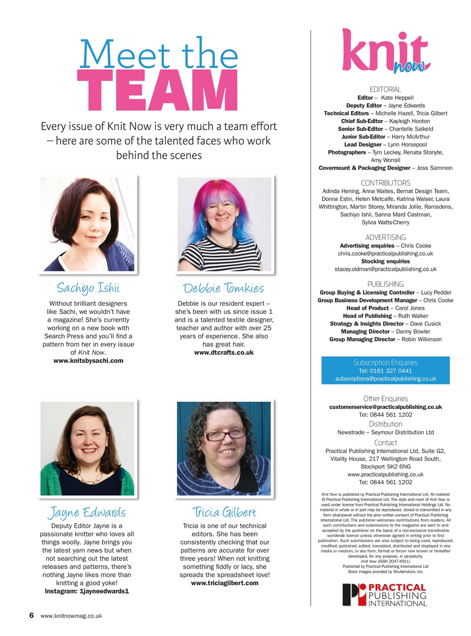 Knit Now Preview Pages