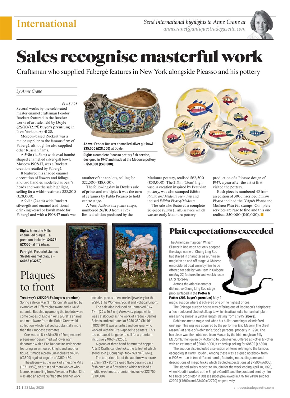 Antiques Trade Gazette Preview Pages