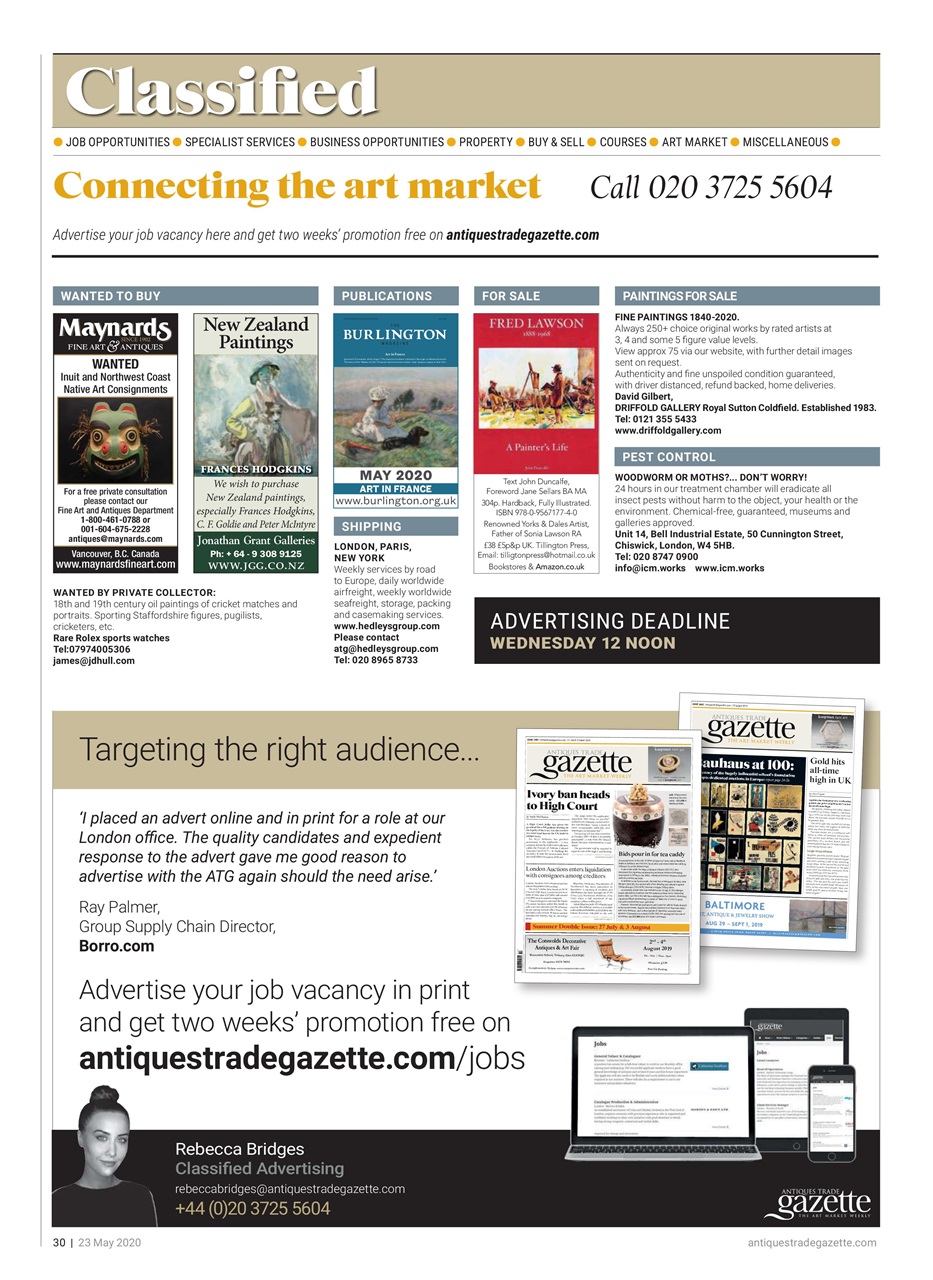 Antiques Trade Gazette Preview Pages