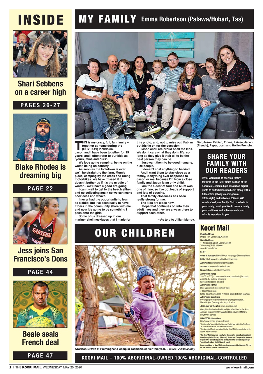 Koori Mail Preview Pages