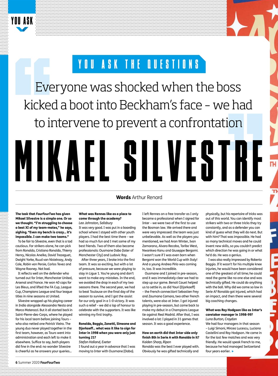 FourFourTwo Preview Pages