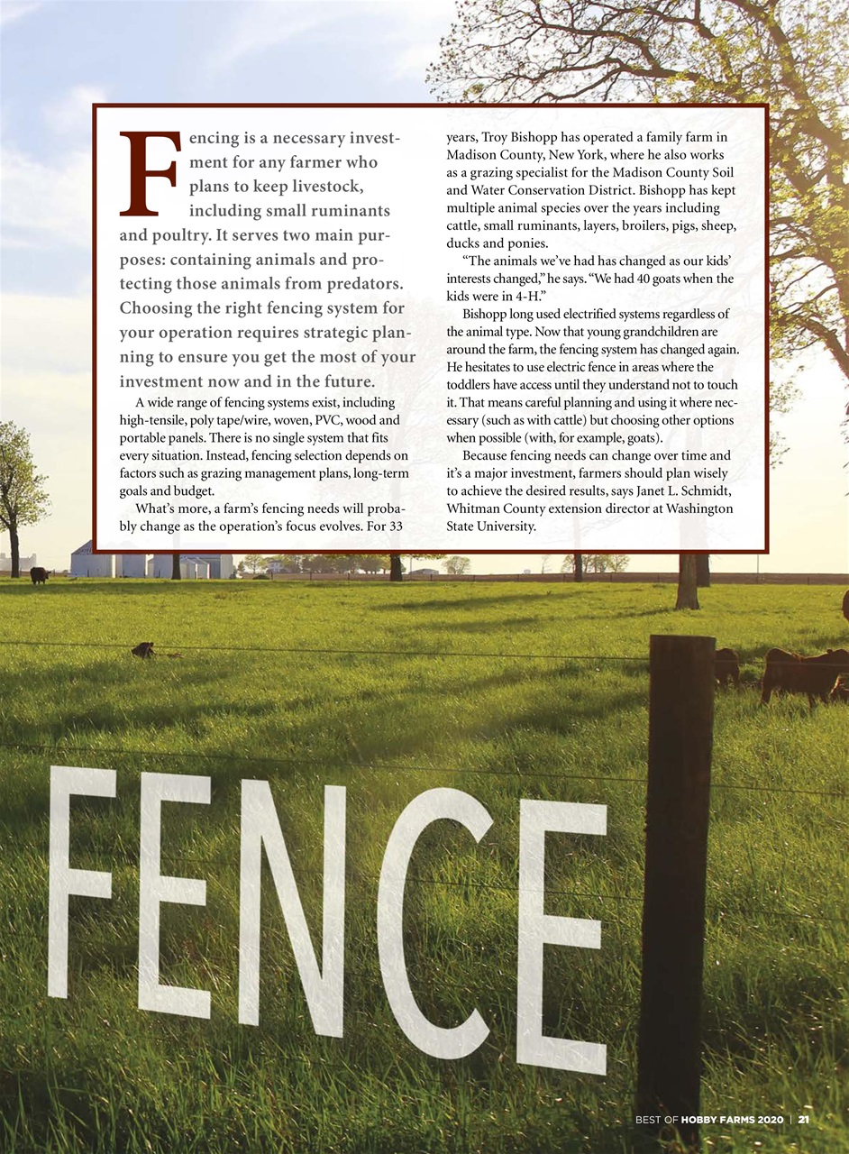 Hobby Farms Magazine Preview Pages