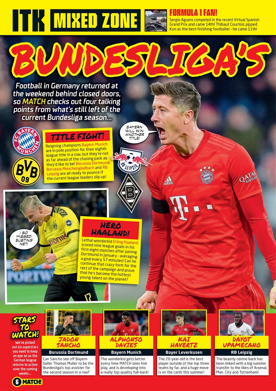 Match Preview Pages