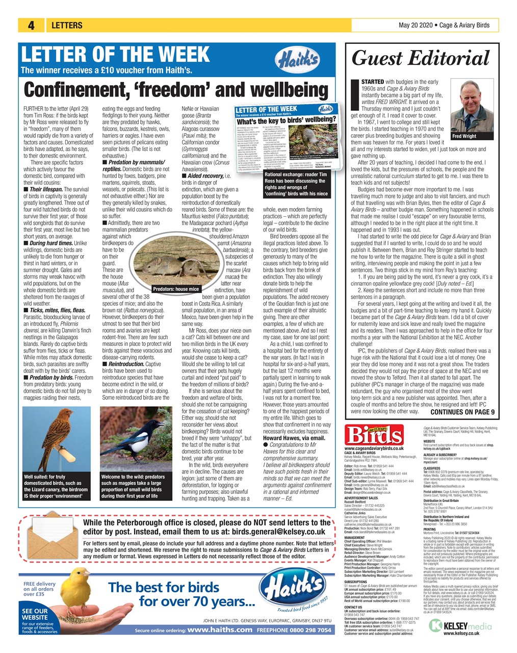 Cage & Aviary Birds Preview Pages