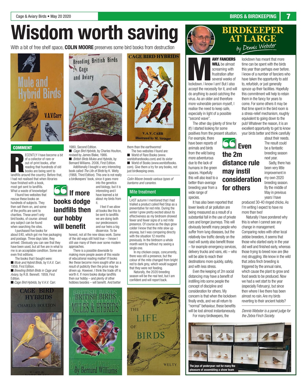 Cage & Aviary Birds Preview Pages