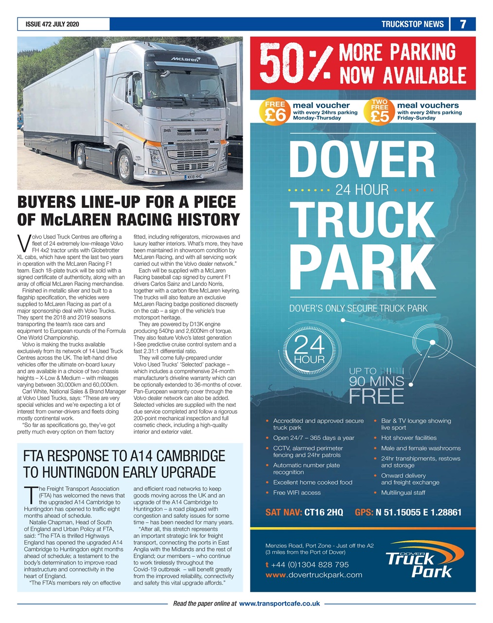 Truckstop News Preview Pages