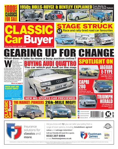 Classic Car Buyer issue 