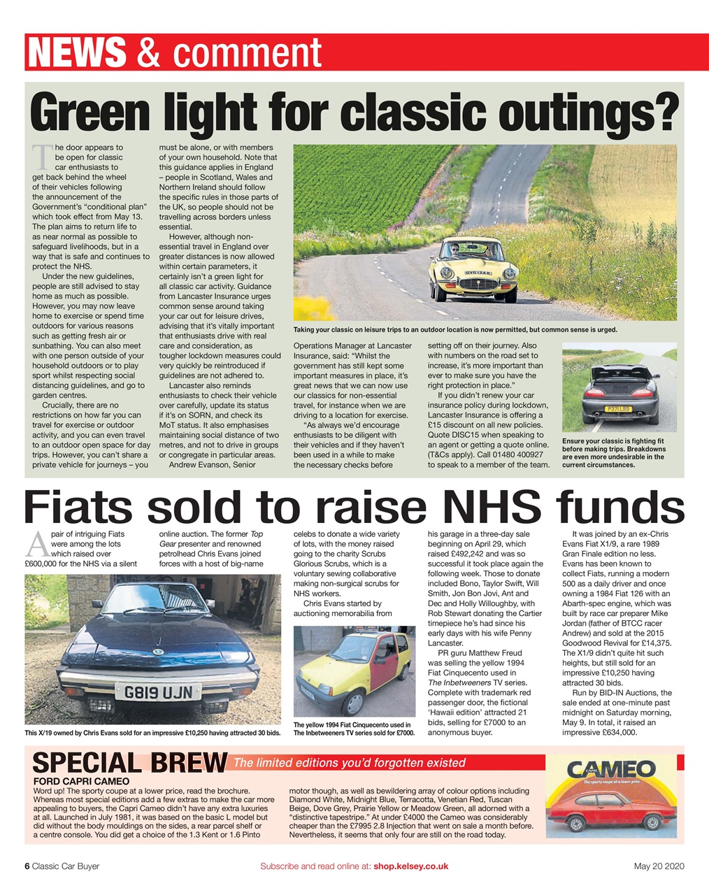 Classic Car Buyer Preview Pages