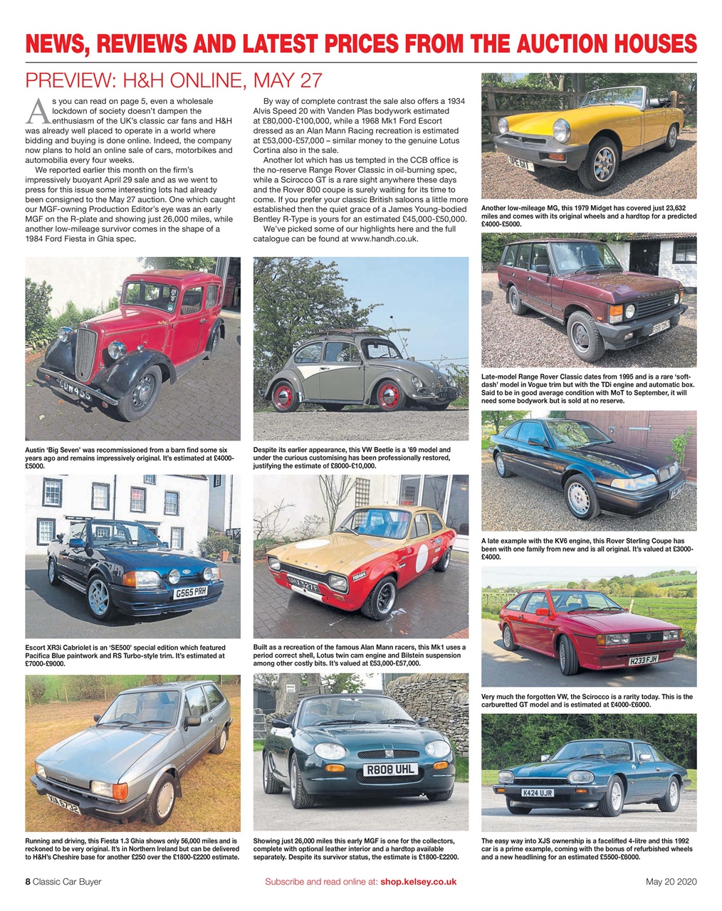 Classic Car Buyer Preview Pages