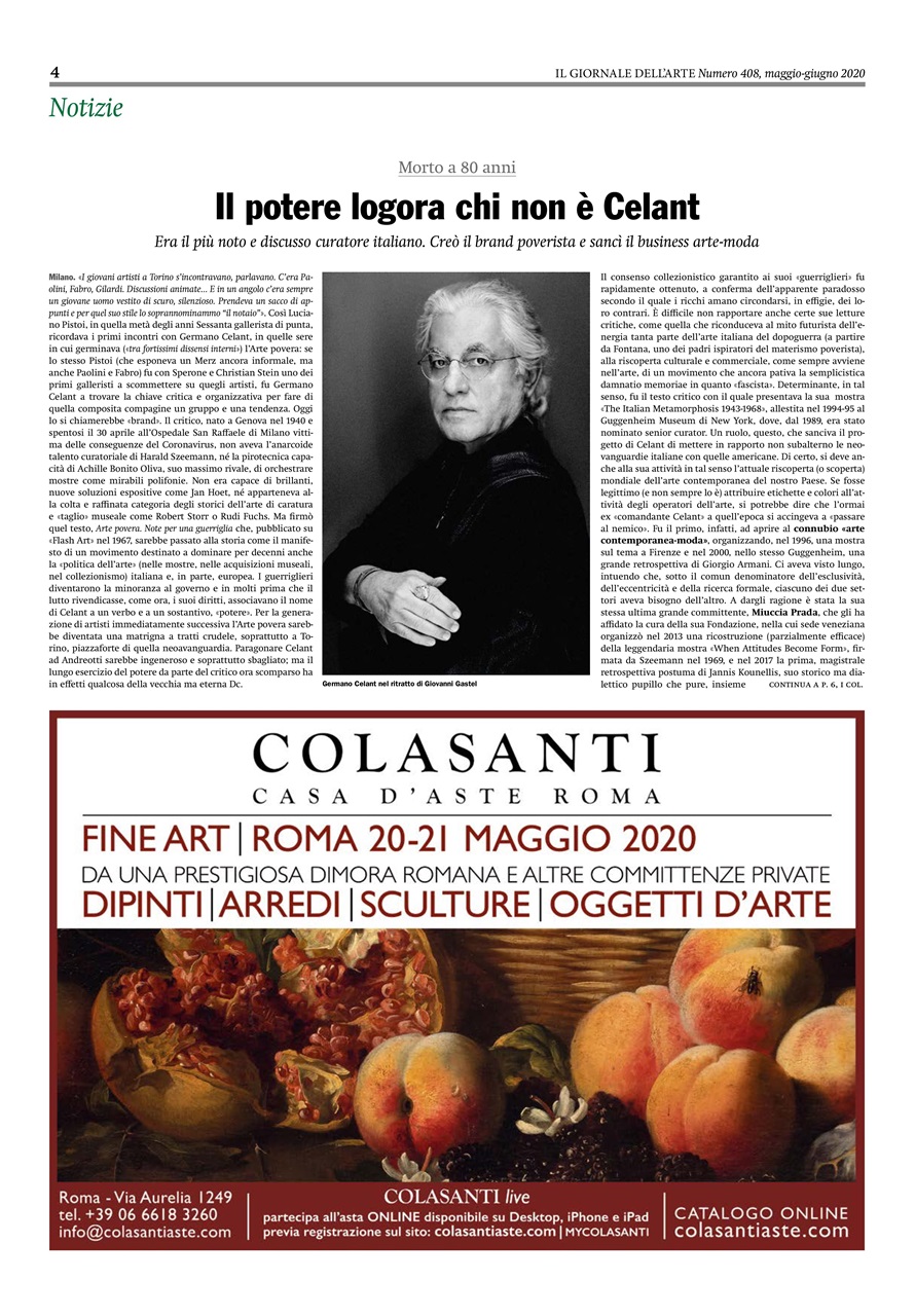 Il Giornale Dell’Arte Preview Pages