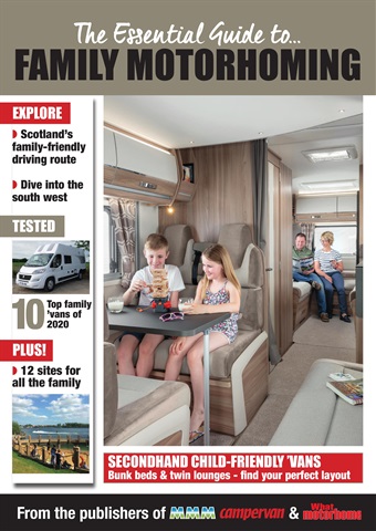 MMM magazine issue The Essential Guide to Family Motorhoming