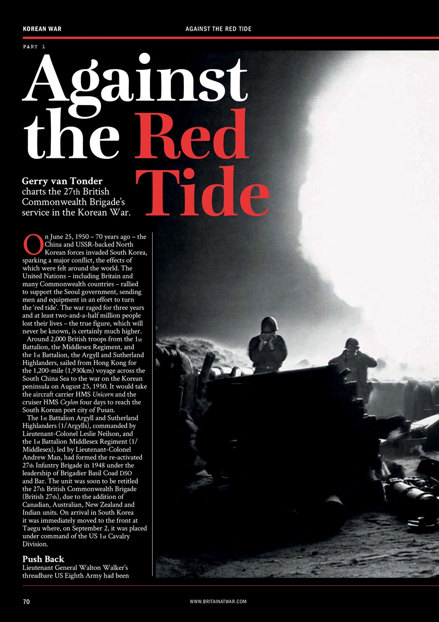 Britain at War Magazine Preview Pages