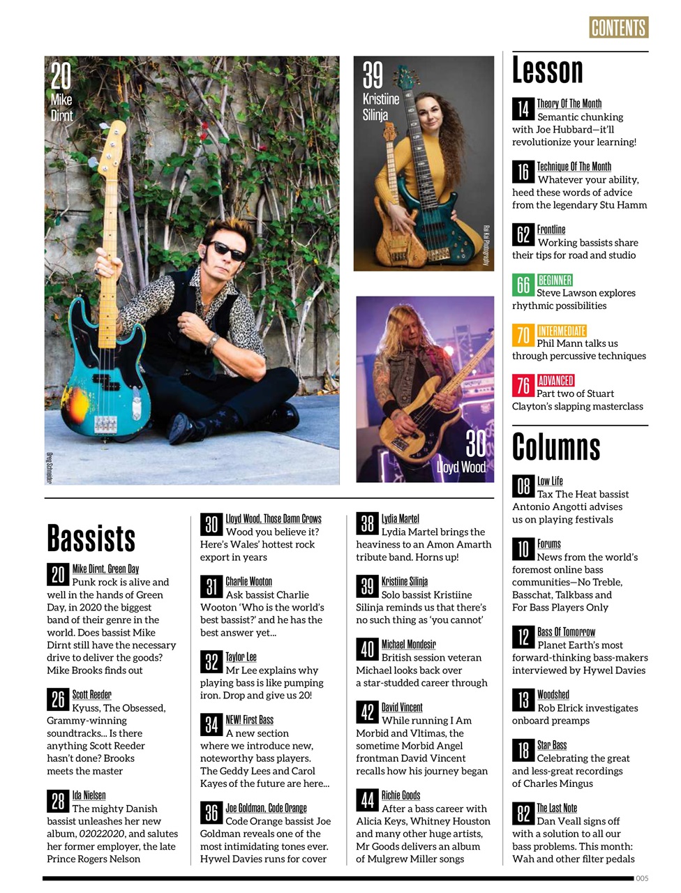 Bass Player US Preview Pages