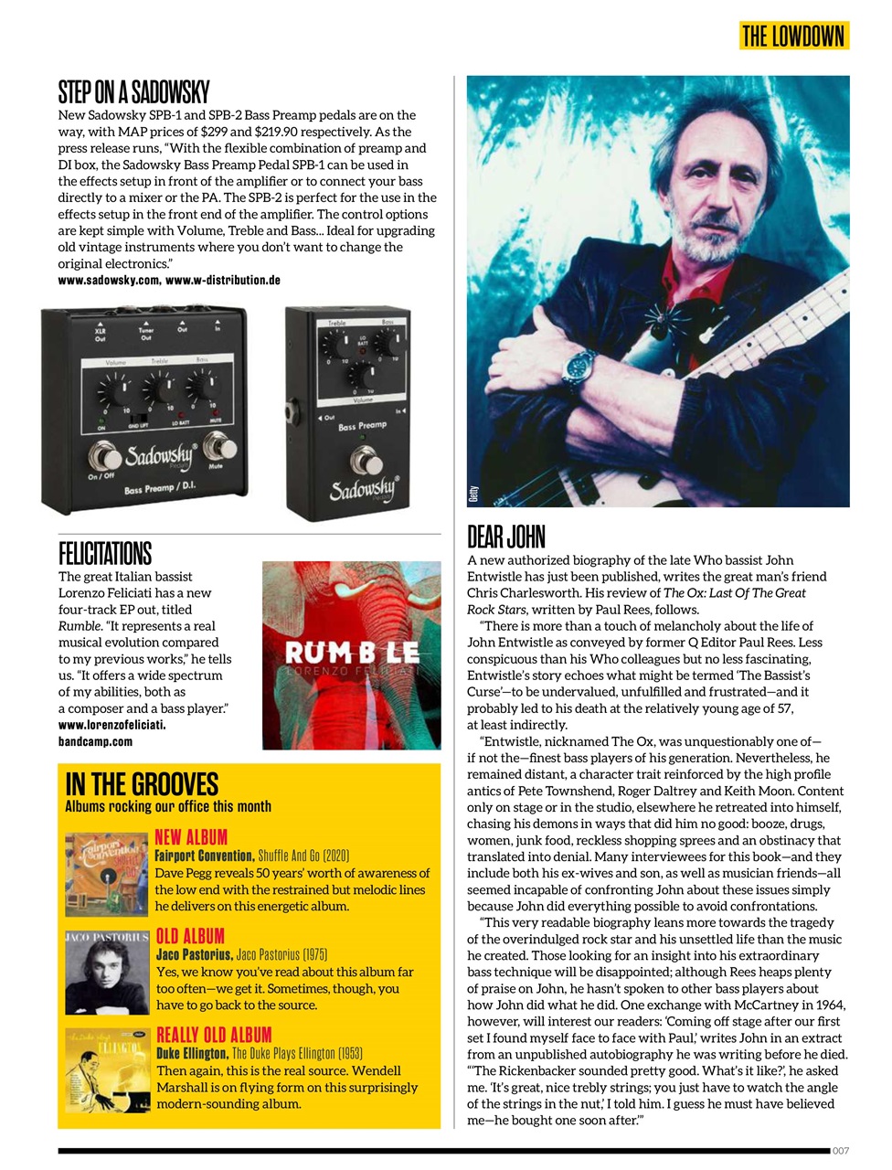 Bass Player US Preview Pages