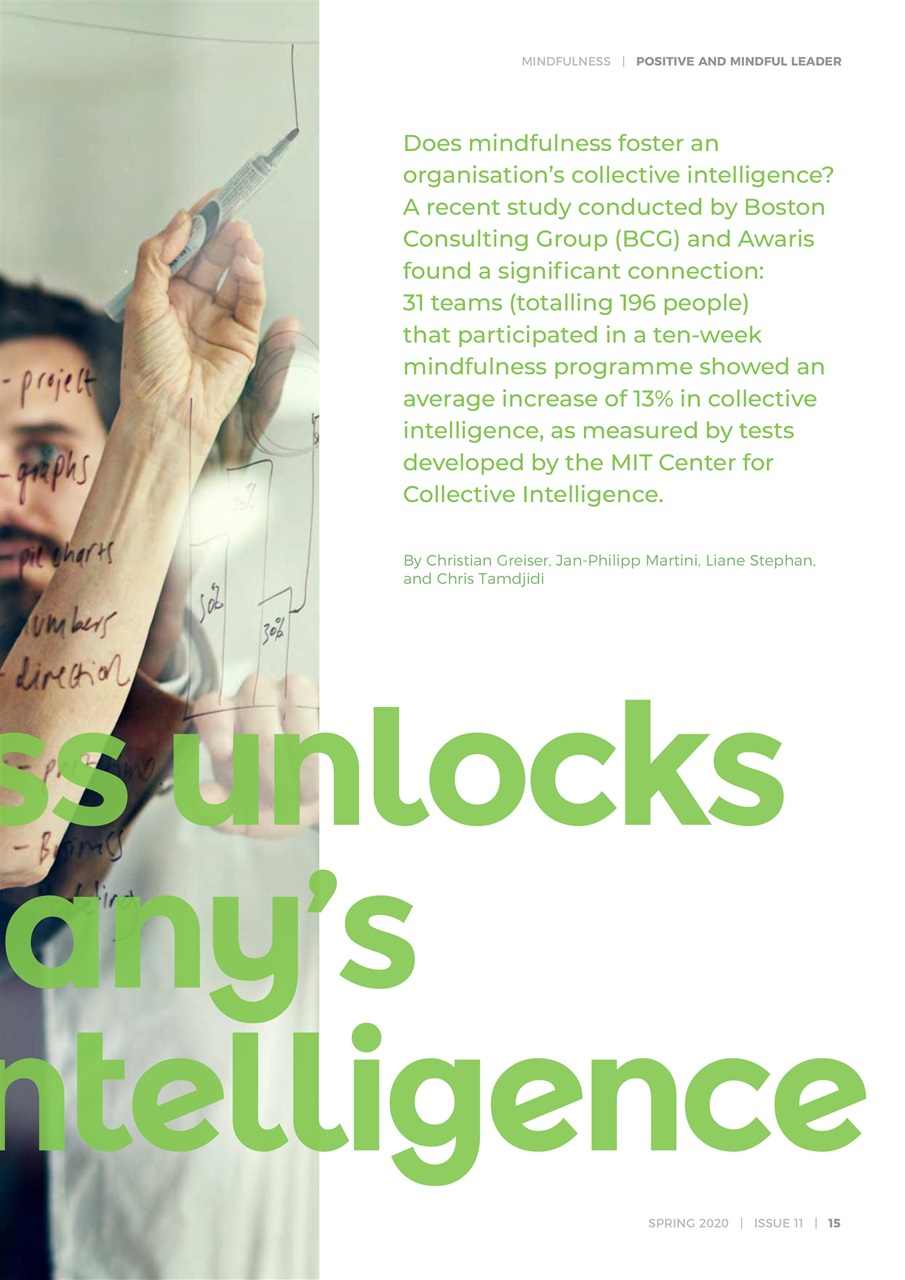 Positive & Mindful Leader Preview Pages