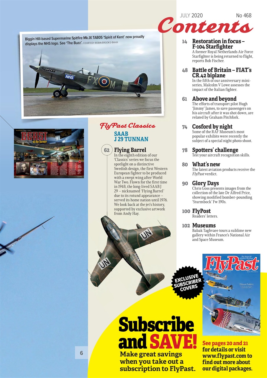 FlyPast Preview Pages