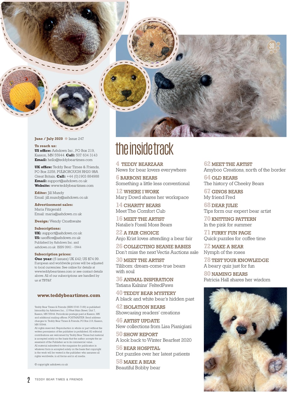 Teddy Bear Times Preview Pages