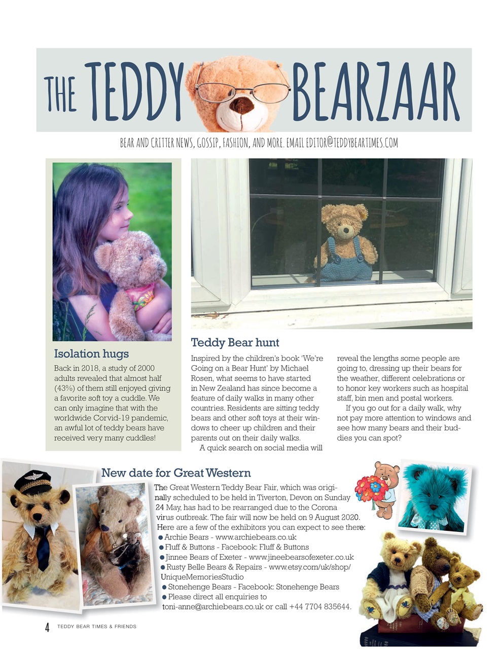 Teddy Bear Times Preview Pages